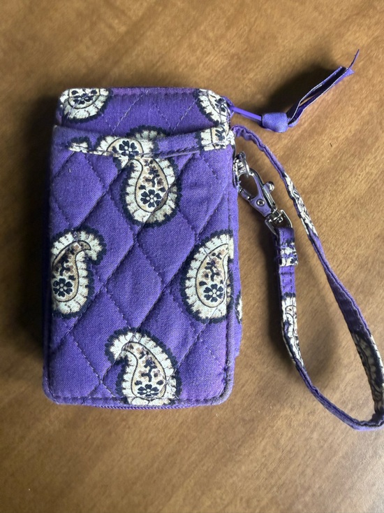 Vera Bradley Handbags - Vera Bradley simply Violet all in one wristlet never used NWOT